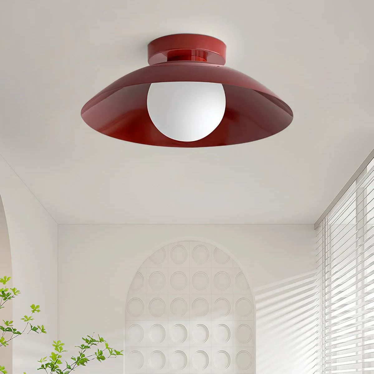 Medieval Cream Style Creative Warm Simple Modern Balcony Ceiling Lamp-labpiecesign