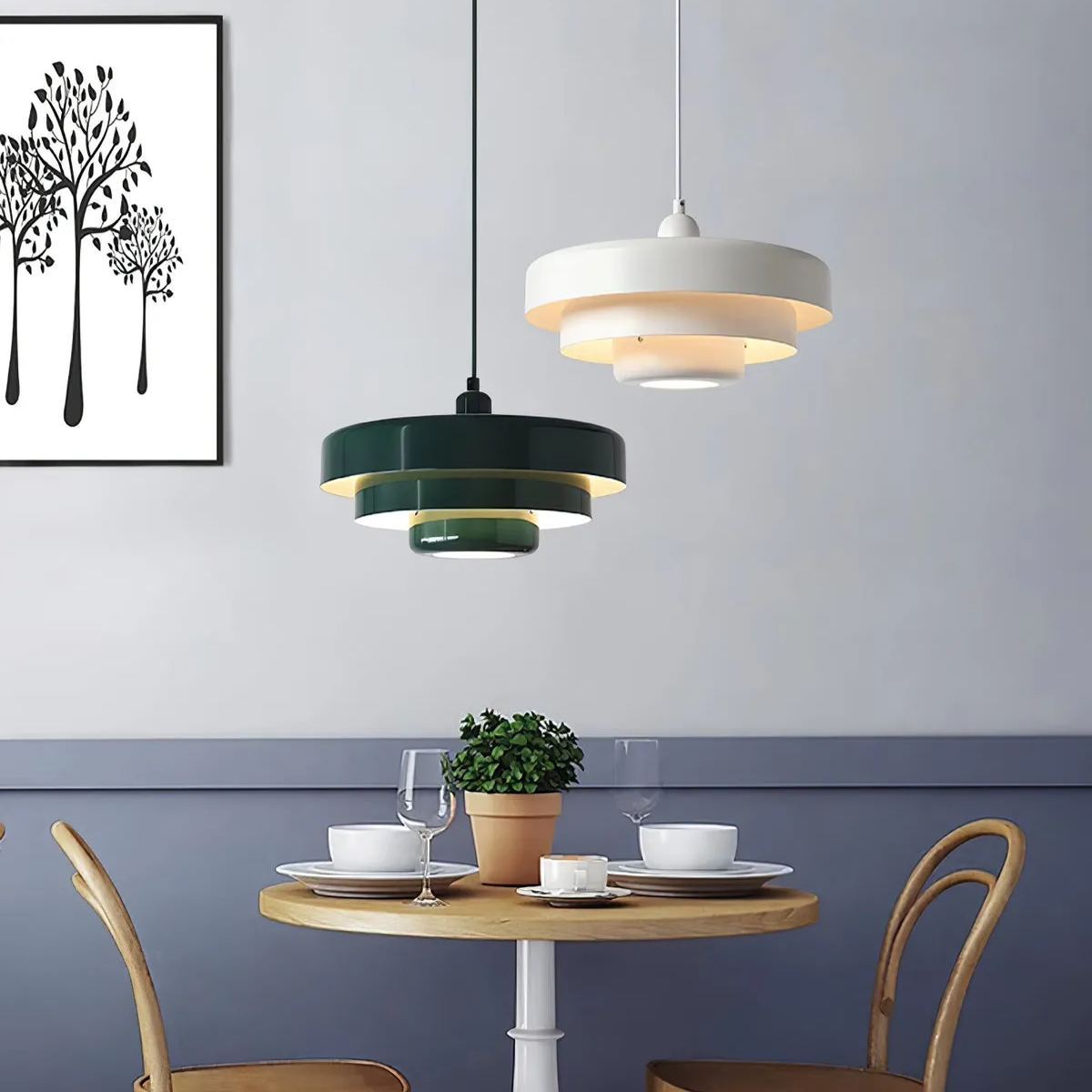 Medieval Iron Chandelier Retro Single Head Pendant Light-labpiecesign