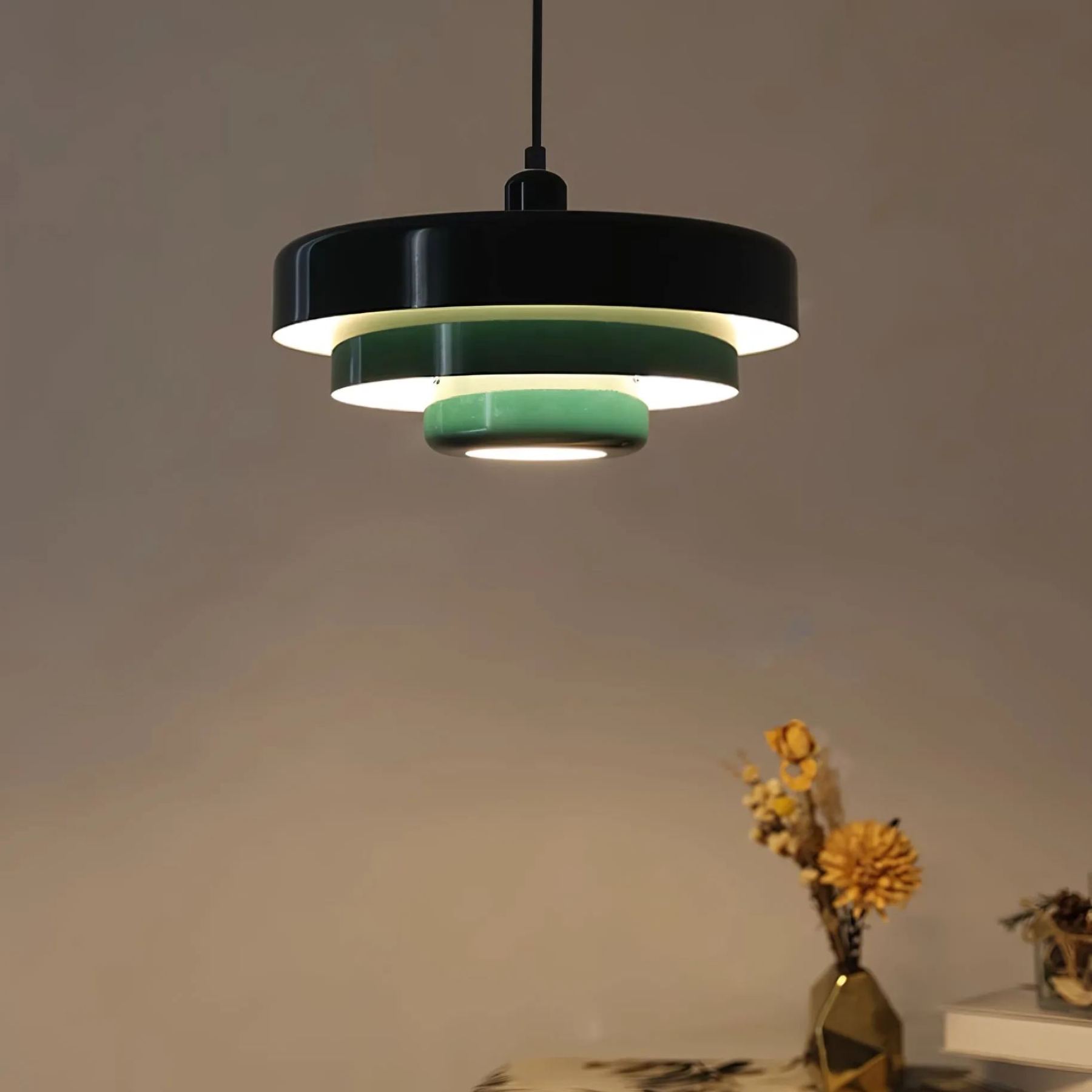 Medieval Iron Chandelier Retro Single Head Pendant Light-labpiecesign