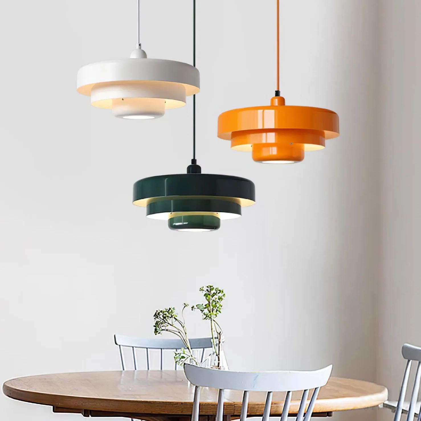 Medieval Iron Chandelier Retro Single Head Pendant Light-labpiecesign