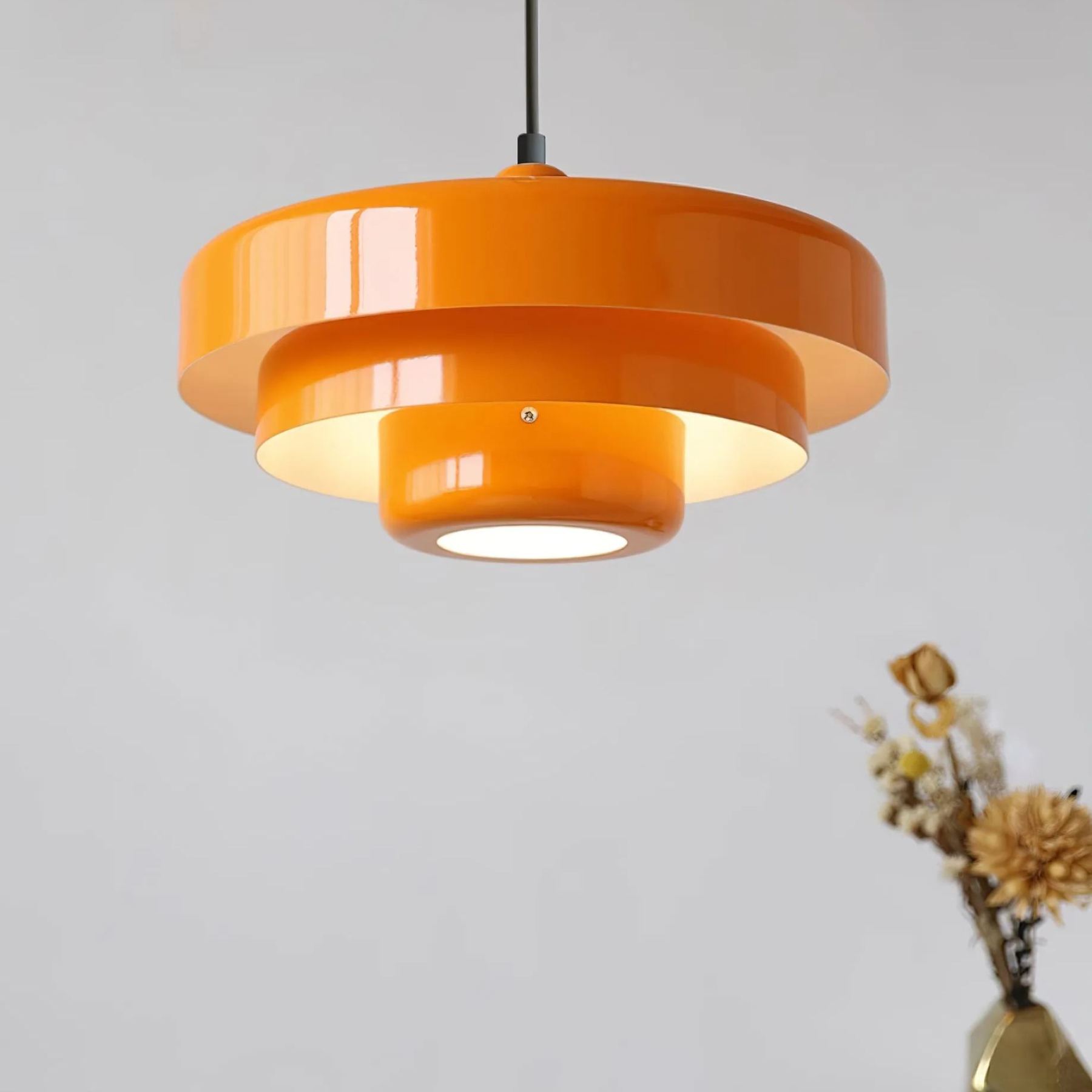 Medieval Iron Chandelier Retro Single Head Pendant Light-labpiecesign