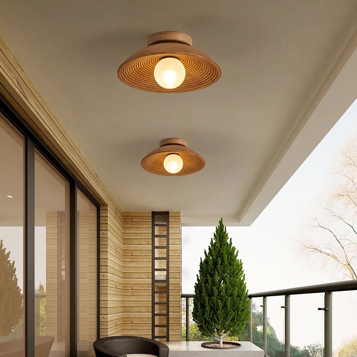 Nubei Ceiling Light 10.6″- 3.9″-labpiecesign
