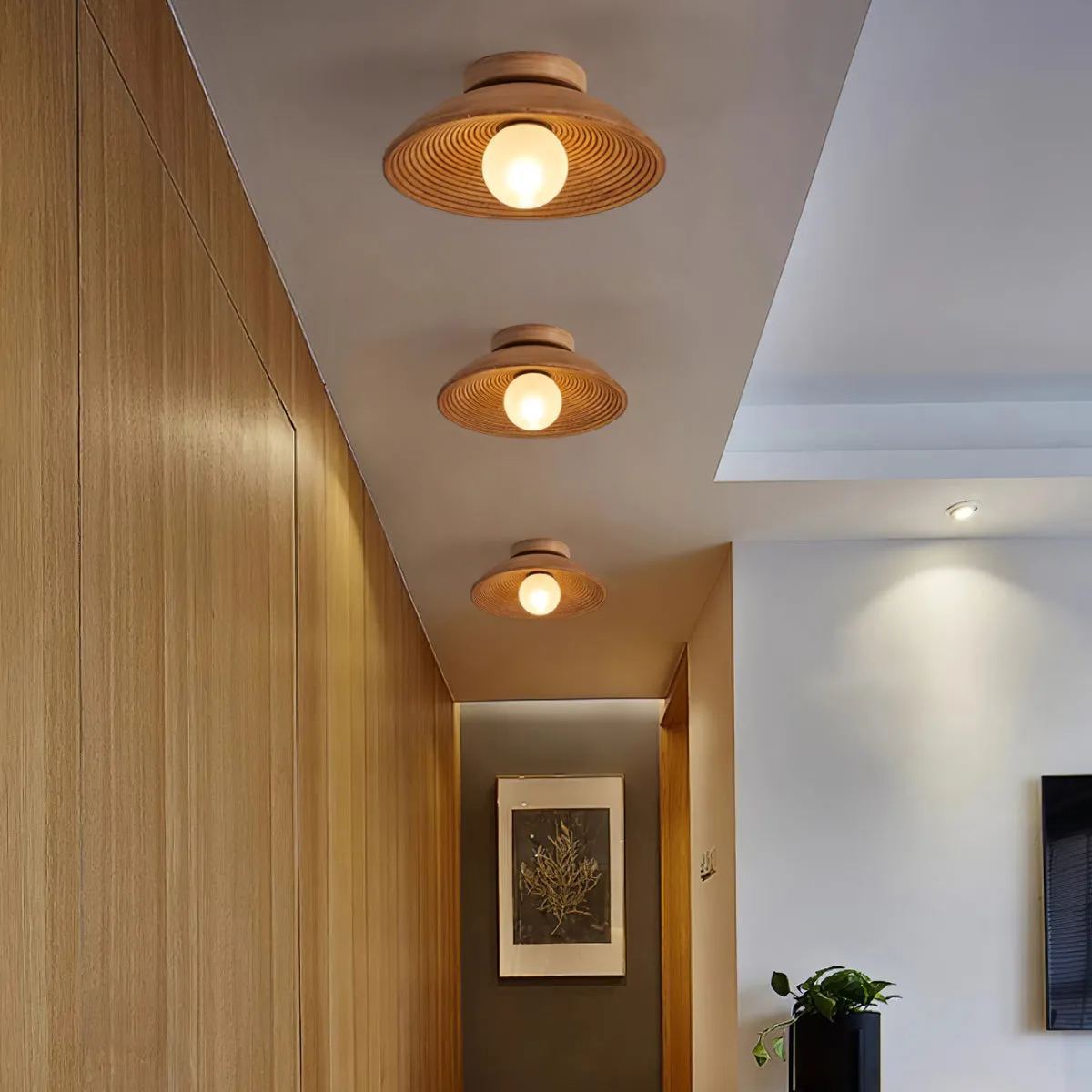 Nubei Ceiling Light 10.6″- 3.9″-labpiecesign