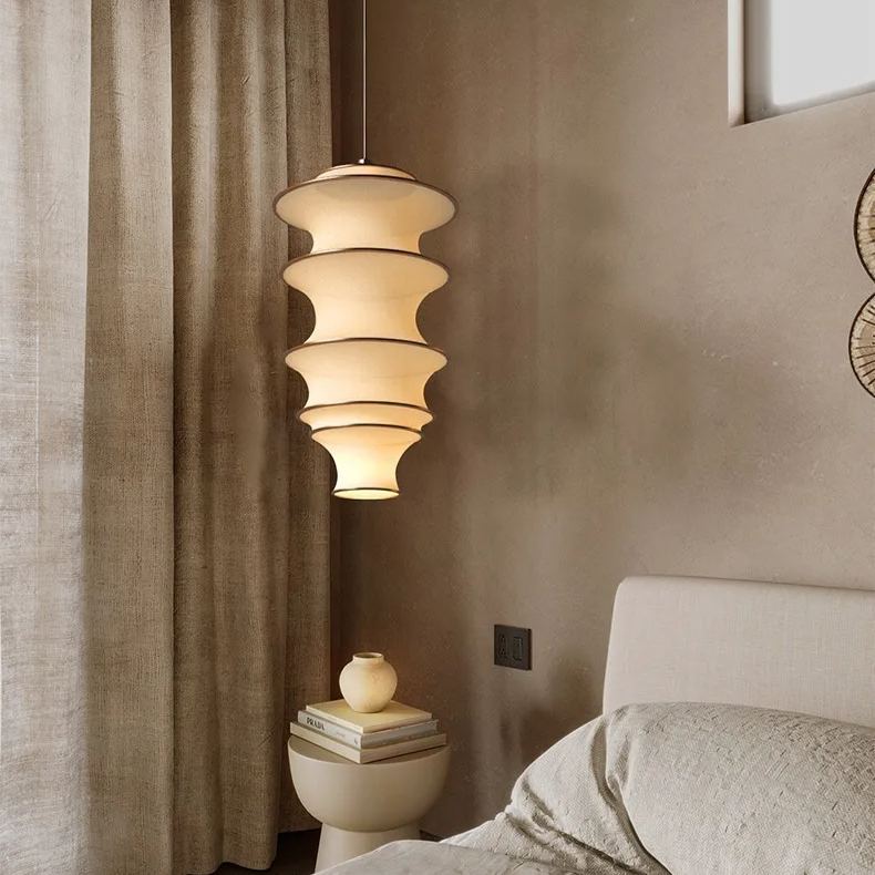 Japanese Design Wabi-sabi Fabric Pendant Lights -labpiecesign