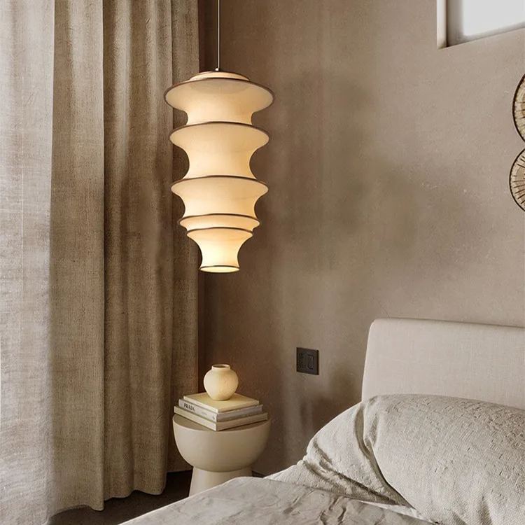 Japanese Design Wabi-sabi Fabric Pendant Lights -labpiecesign