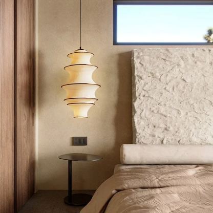 Japanese Design Wabi-sabi Fabric Pendant Lights -labpiecesign