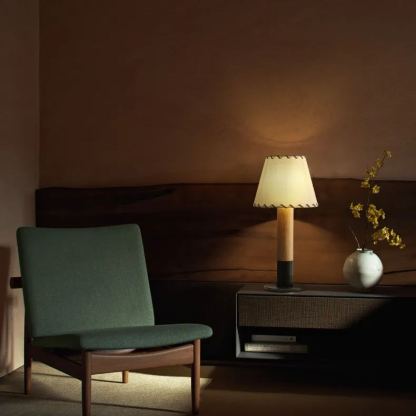 Janpanese style table lamp eye protection bedroom bedside lamp-labpiecesign