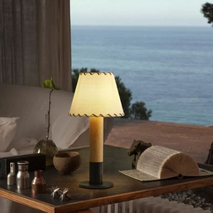 Janpanese style table lamp eye protection bedroom bedside lamp-labpiecesign