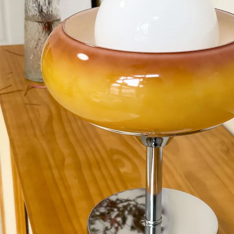 Nordic Modern Bauhaus Bedside Lamp Vintage Egg Tart Table Lamp-labpiecesign