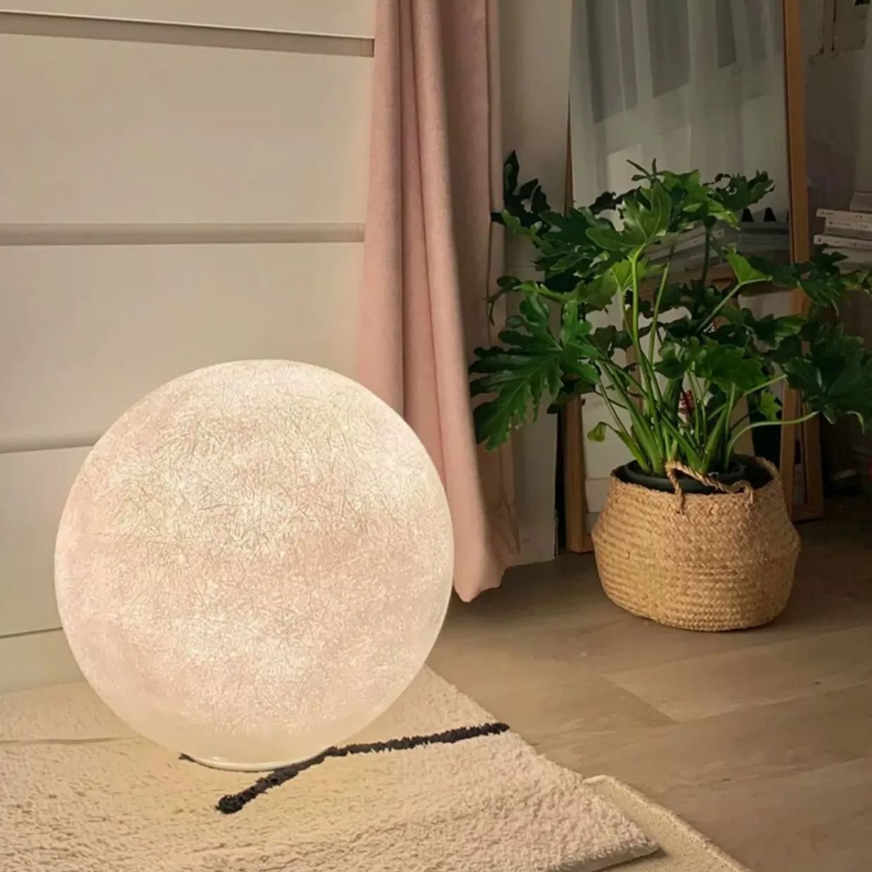 Nordic Style Simplicity Moon Table Lamps-labpiecesign