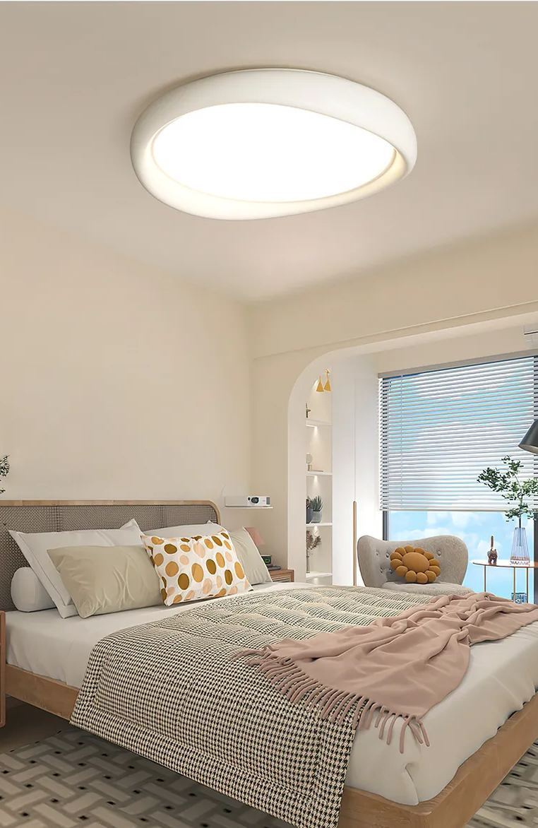 Cream style LED ceiling light-labpiecesign