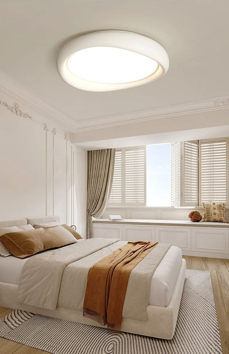 Cream style LED ceiling light-labpiecesign