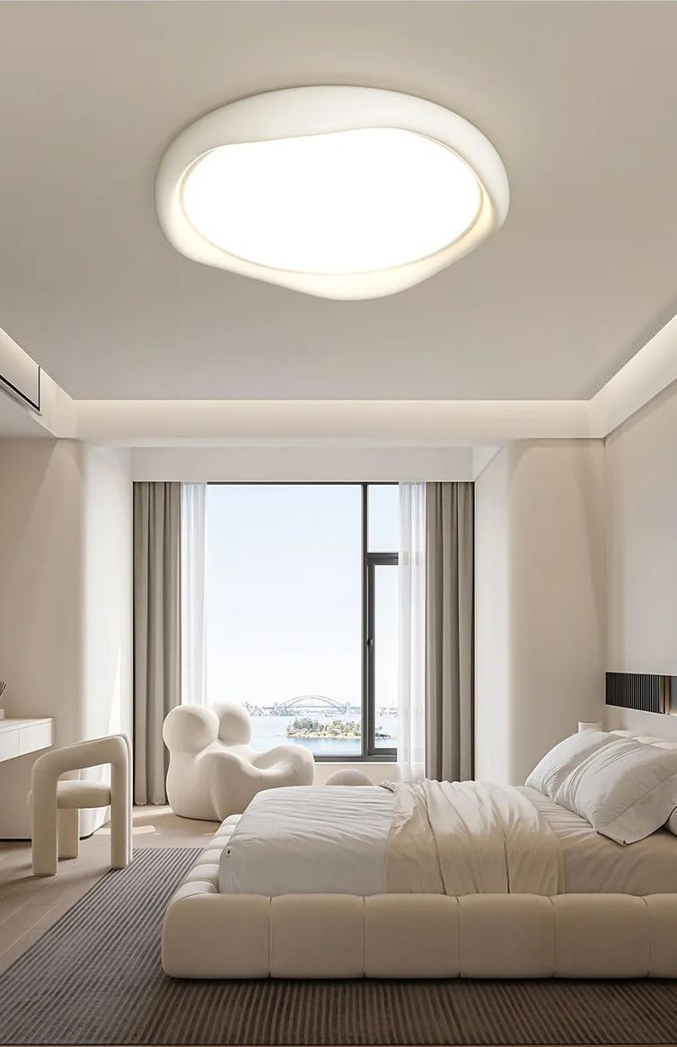 Cream style LED ceiling light-labpiecesign