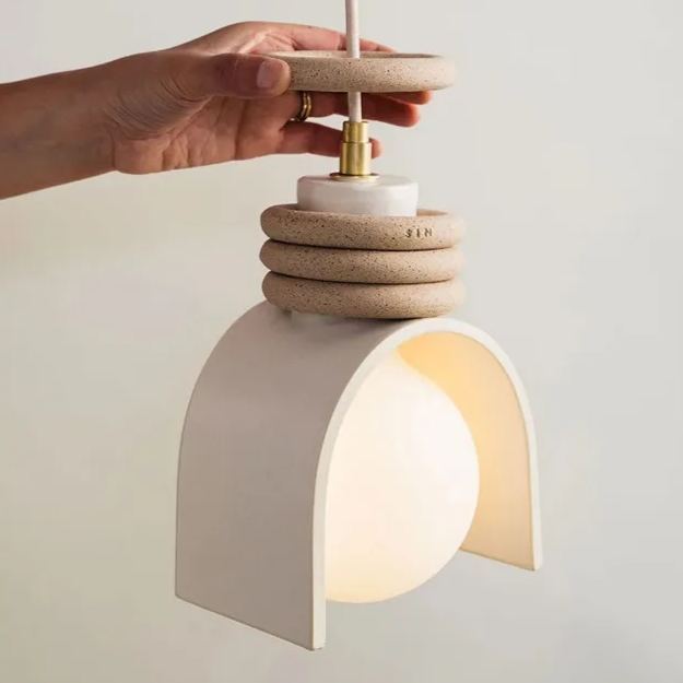Nordic American mid-century style bedroom bedside pendant light-labpiecesign