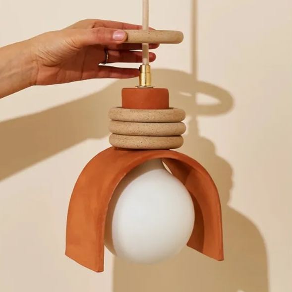 Nordic American mid-century style bedroom bedside pendant light-labpiecesign