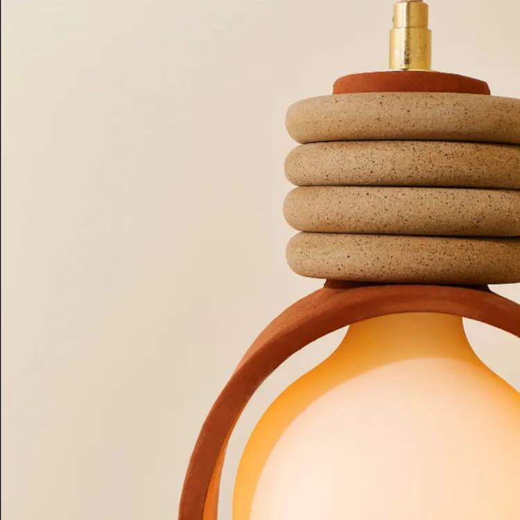 Nordic American mid-century style bedroom bedside pendant light-labpiecesign