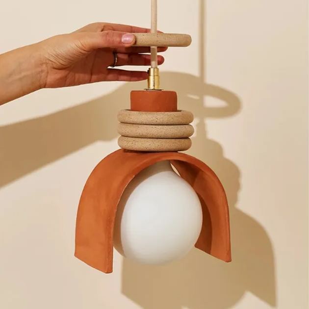 Nordic American mid-century style bedroom bedside pendant light-labpiecesign