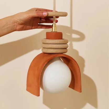 Nordic American mid-century style bedroom bedside pendant light-labpiecesign