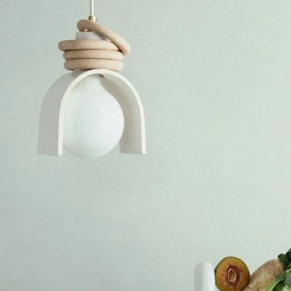 Nordic American mid-century style bedroom bedside pendant light-labpiecesign