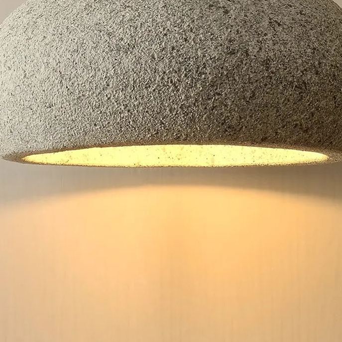 Wabi-sabi style chandelier retro simple pendant light-labpiecesign