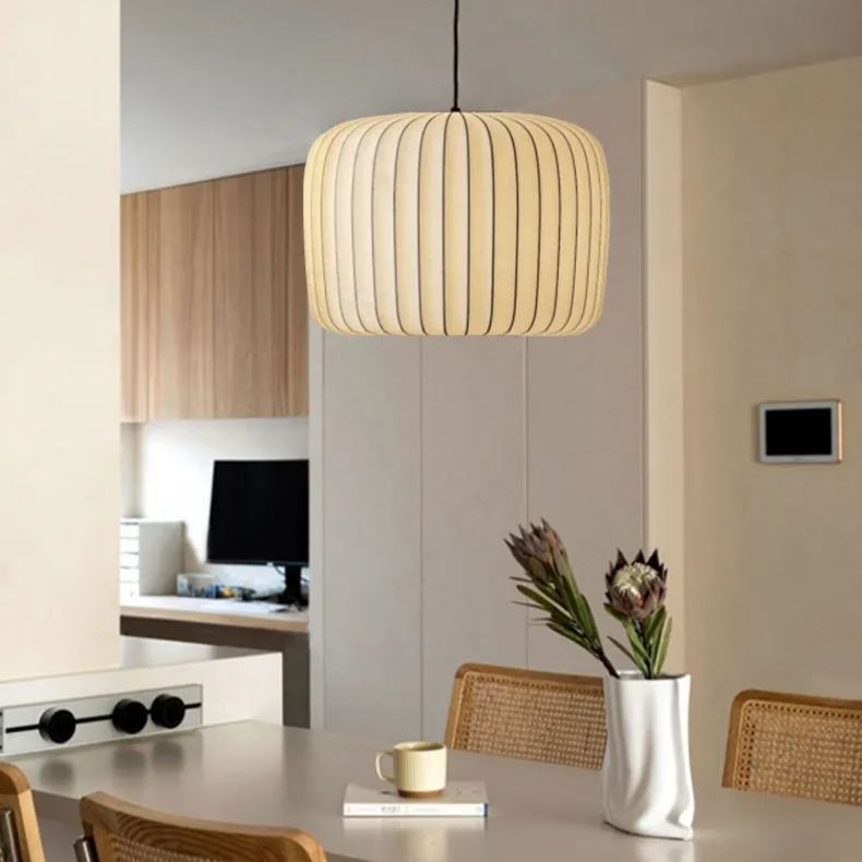 Japanese wabi-sabi style fabric chandelier-labpiecesign