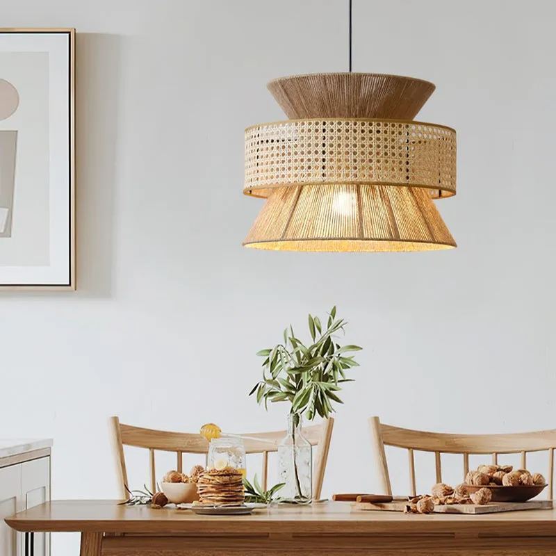 Rattan Bamboo Pendant Lamp-labpiecesign
