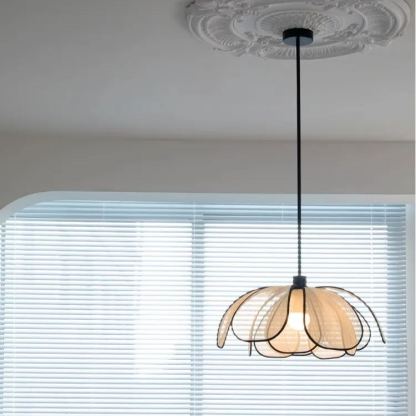 Nordic Plant Fiber Pendant Light Simplicity Pendant Light Vintage Kitchen Light Fixtures Home Lighting Dining Room Luminaire-labpiecesign