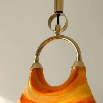 French medieval restaurant chandelier retro painted designer horn chandelier-labpiecesign