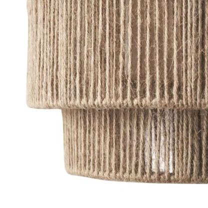 Japanese-style wall lamp Wabi-sabi style retro hemp rope wall lamp