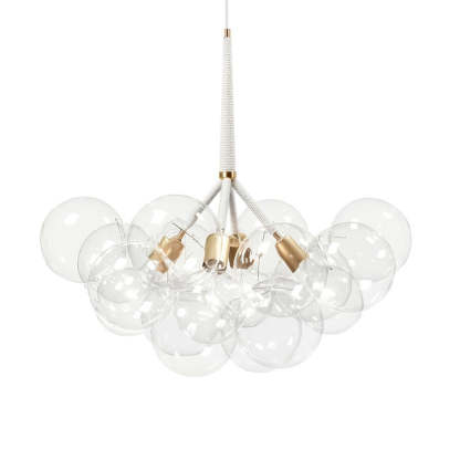 Modern cluster glass bubble chandelier-labpiecesign