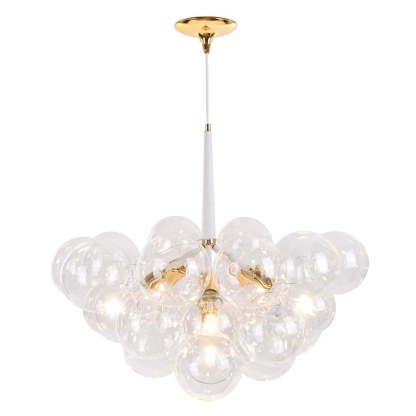 Modern cluster glass bubble chandelier-labpiecesign