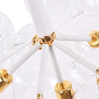 Modern cluster glass bubble chandelier-labpiecesign