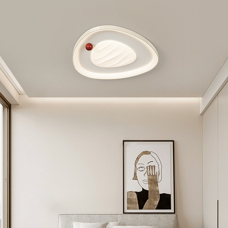 Master bedroom ceiling light 2024 new cream style bedroom light simple modern ceiling light-labpiecesign