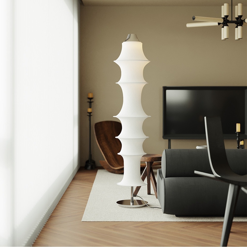 Nordic medieval Japanese art designer floor lamp-labpiecesign