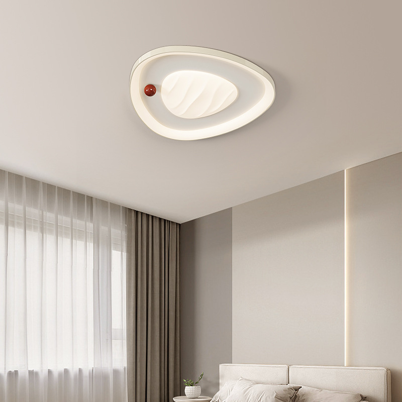 Master bedroom ceiling light 2024 new cream style bedroom light simple modern ceiling light