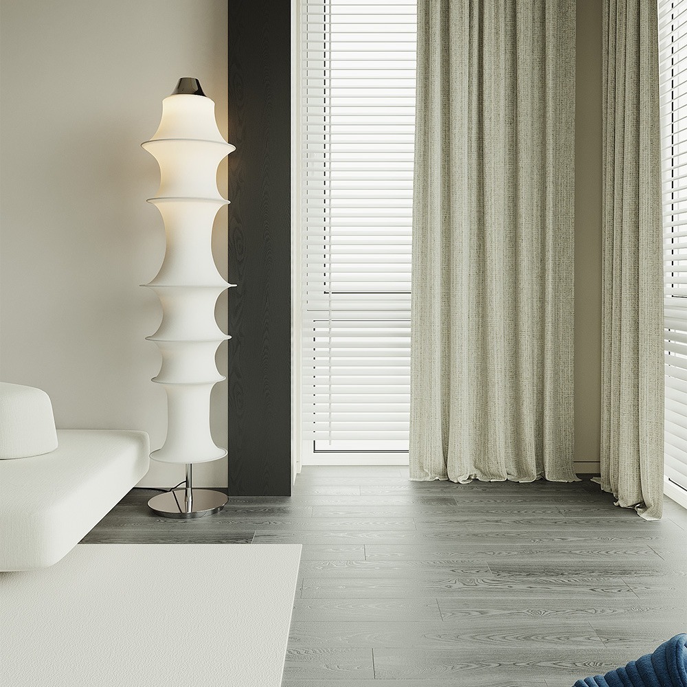 Nordic medieval Japanese art designer floor lamp-labpiecesign