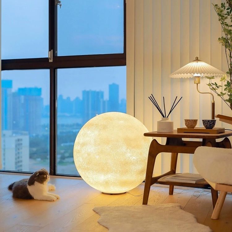 Nordic Style Simplicity Moon Table Lamps-labpiecesign