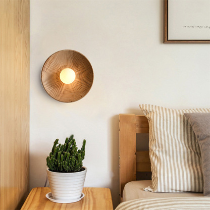 Wabi-Sabi Wall Lamp Japanese Retro Restaurant Background Wall Lamp-labpiecesign