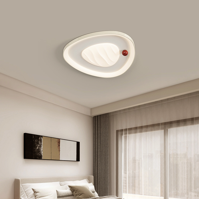 Master bedroom ceiling light 2024 new cream style bedroom light simple modern ceiling light