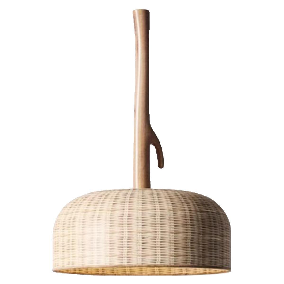 Retro wabi-sabi style art pendant light-labpiecesign