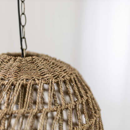 Milford Rope Pendant Light Chandelier-labpiecesign