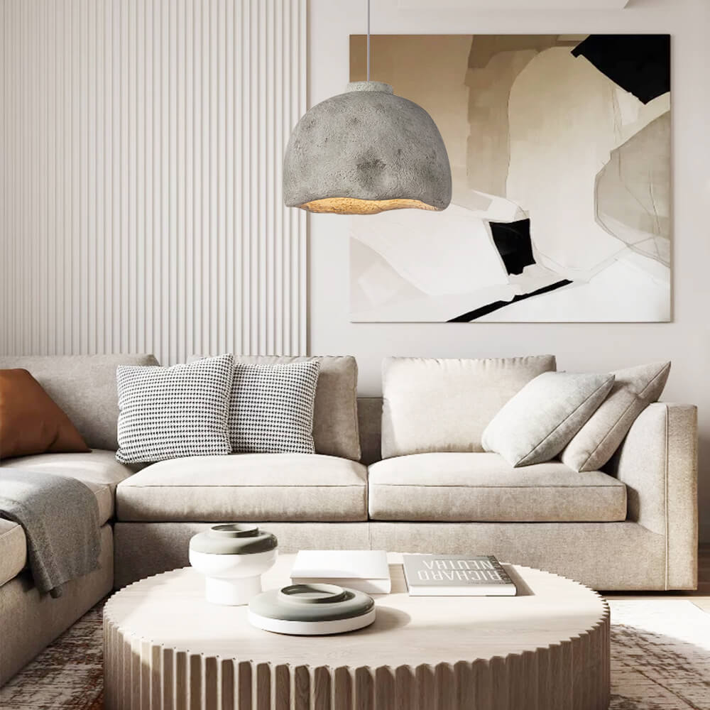 Wabi Sabi Dome Pendant light ceramic pendant light-labpiecesign