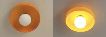 Glass Round LED Ceiling Light-labpiecesign