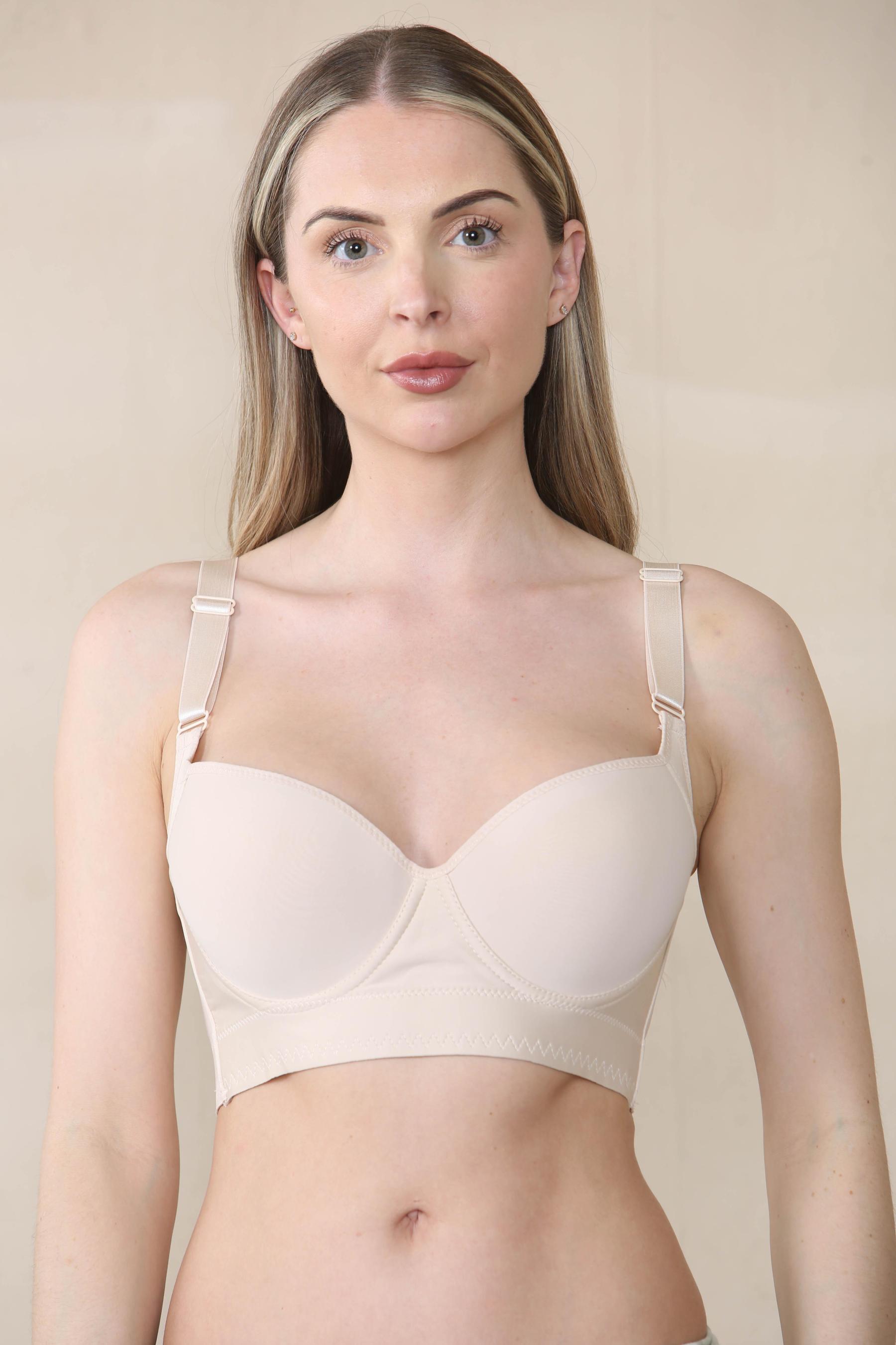 Versatile Solid Color Adjustable Straps Underwire Push-Up Bra-KATCH ME