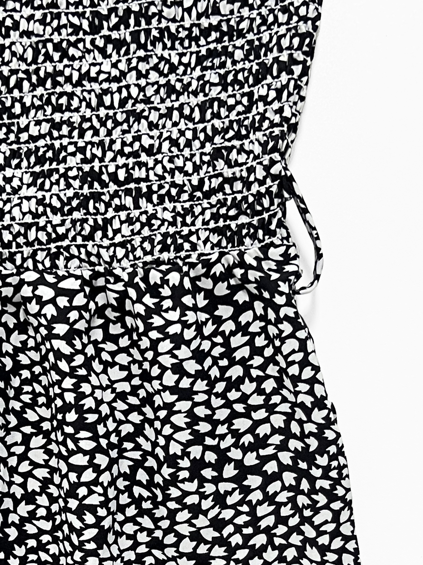 Trendy Off-Shoulder Polka Dot Waist Tie Wide Leg Jumpsuit-KATCH ME