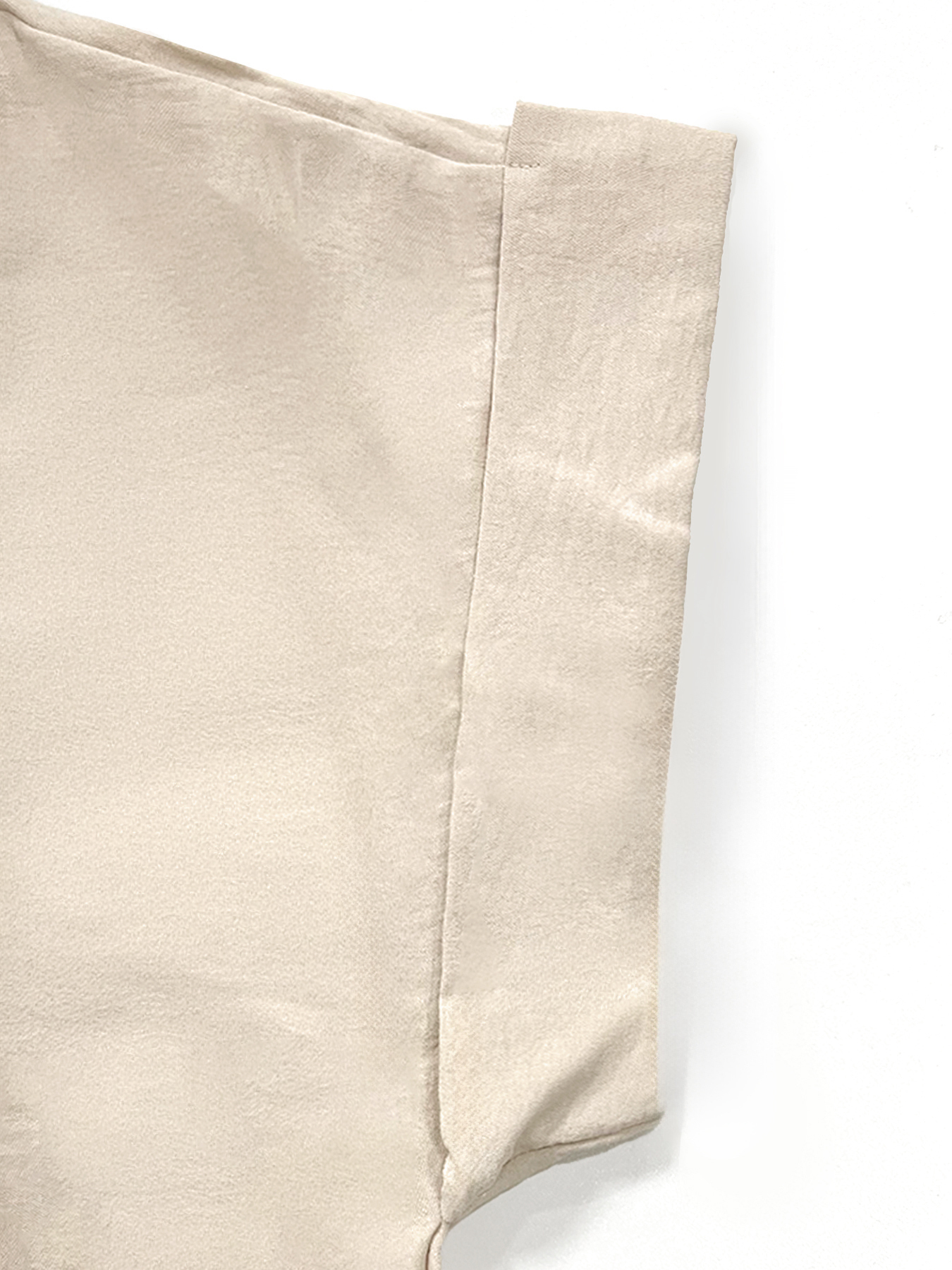 Versatile Collared Rolled-Up Short Sleeve Top & Wide Leg Trousers Co-ord-KATCH ME