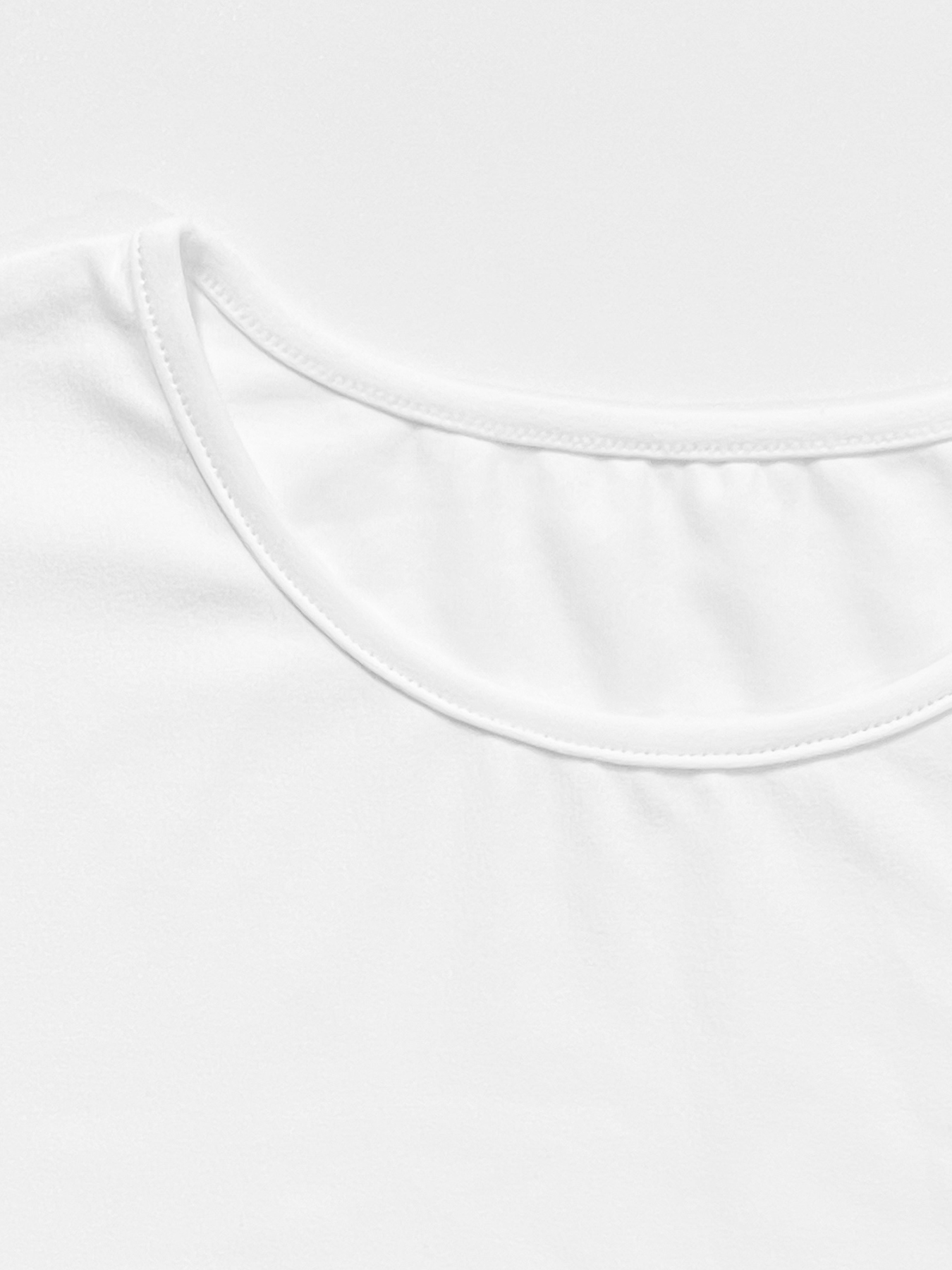 Sports Solid Color Round Neck Short Sleeve Slim Top