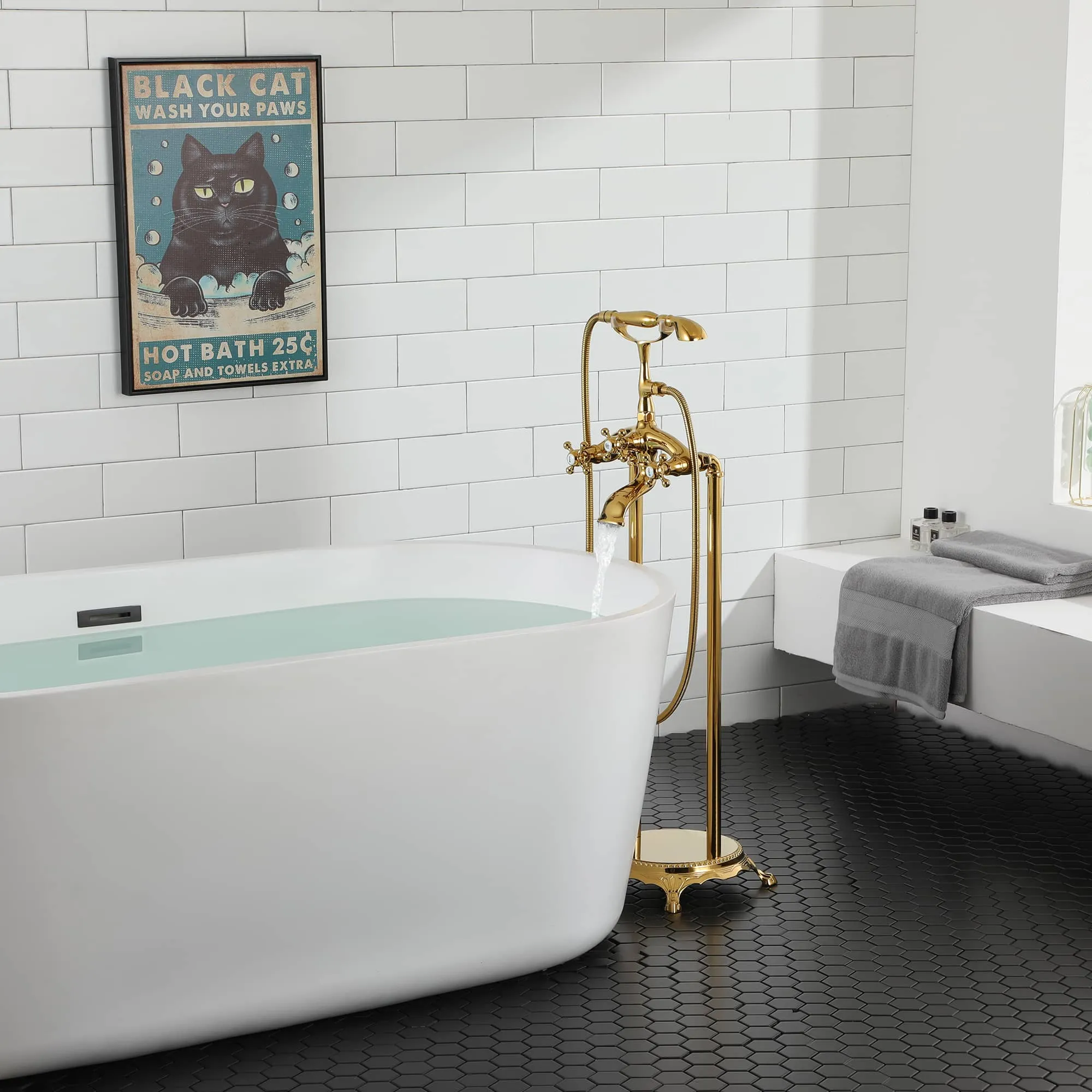 Freestanding Bathtub Faucet