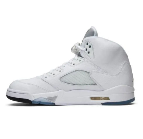 Air Jordan 5 Retro ‘Metallic White’ 2015 136027-130