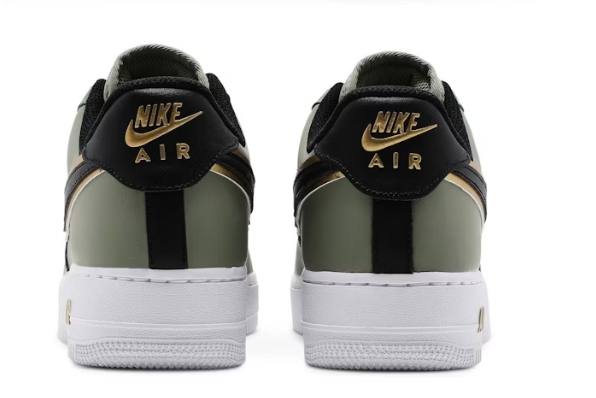 Nike Air Force 1 '07 LV8 'Metallic Swoosh Pack - Oil Green' 